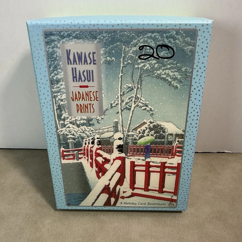 Kawase Hasui  Boxed ‎ Holiday Cards  20 cards and envelopes